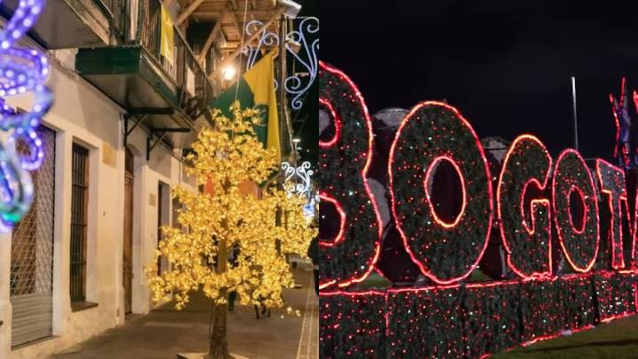 La "Ruta de Navidad en Bogotá": estos son los 14 puntos del alumbrado navideño para disfrutar de la ciudad