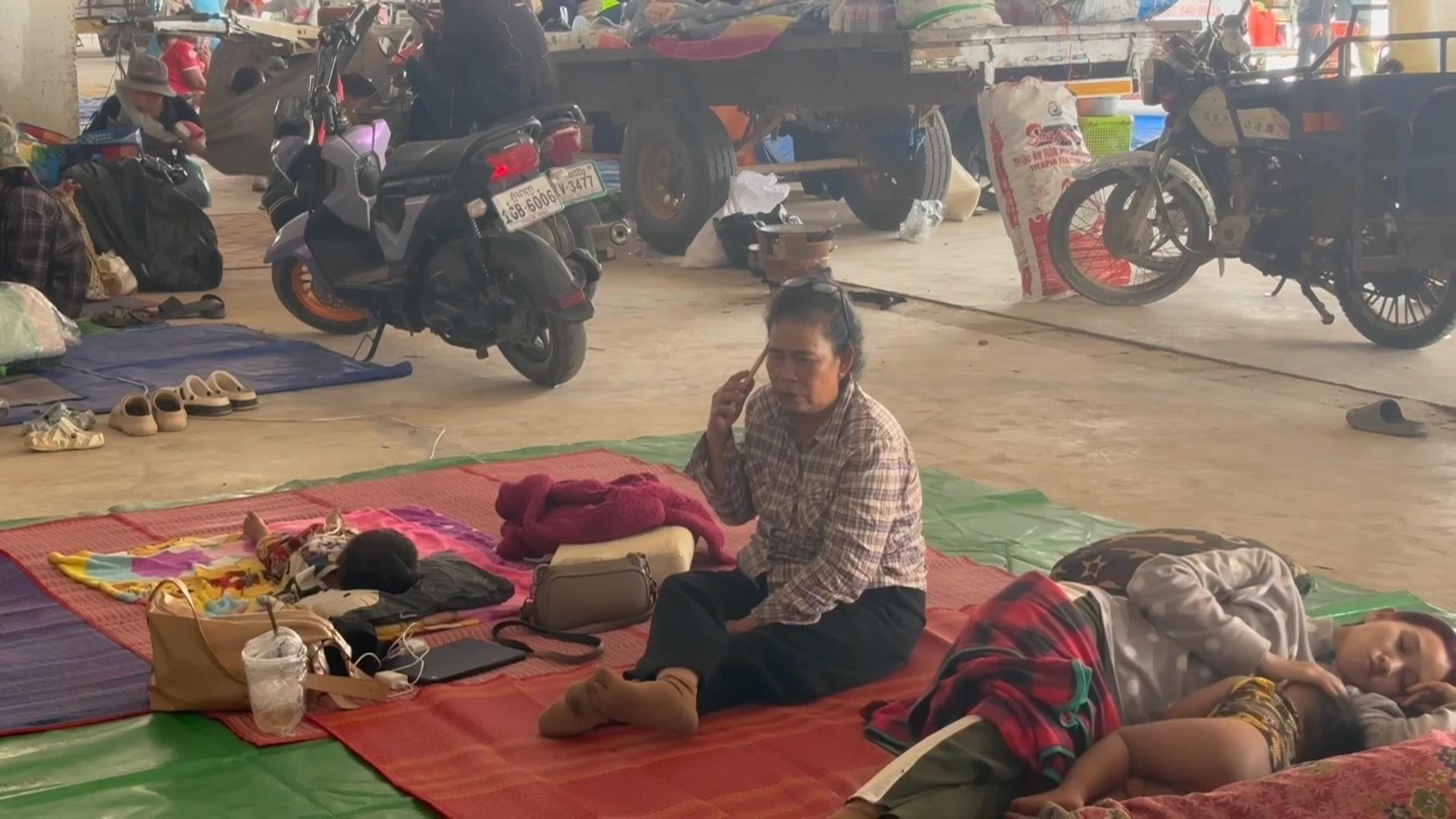 Fear on both sides as civilians in Thailand and Cambodia shelter from clashes