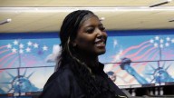 Mya Moore bowls a near-perfect game