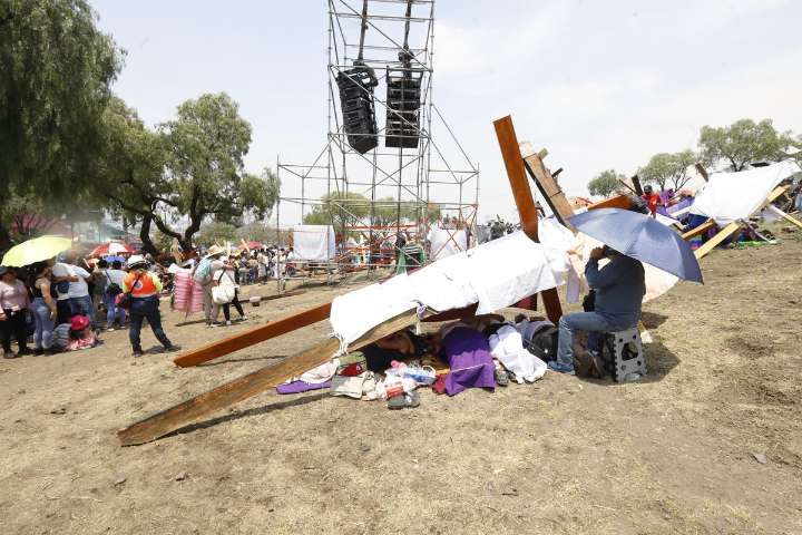 Brugada reforzará apoyo para organizar Pasión de Cristo de Iztapalapa