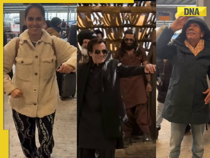 Saina Nehwal recreates Akshaye Khanna’s Dhurandhar entry step, her dad grabs att