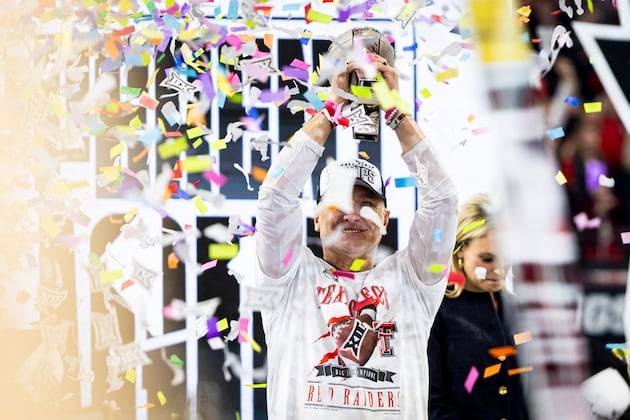 What Texas Tech coach Joey McGuire said after beating BYU in the Big 12 championship game