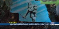 Senator calls for change in new Christmas event policy