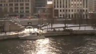 Chicago fire crews rescue man from river downtown near Wacker, State Street in cold weather