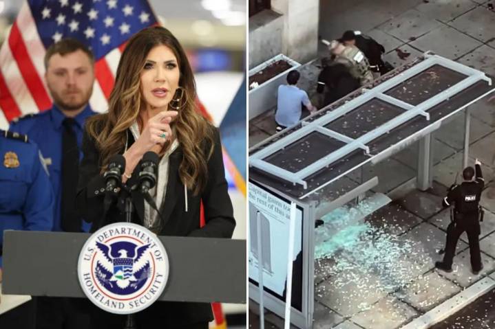 DHS chief Kristi Noem wants full travel ban on ‘every damn country’ she says sends ‘killer’ migrants to US