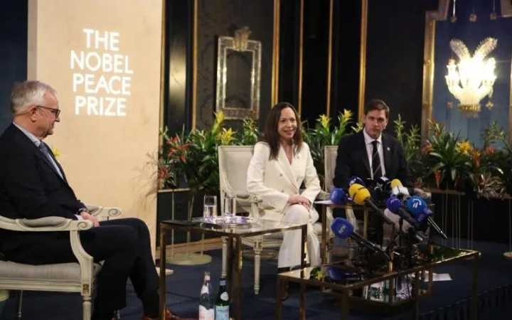 Machado desde Oslo: Venezuela sufre una «invasión» de agentes extranjeros