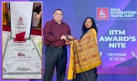 Odisha Tourism Shines at IITM Hyderabad, Wins “Best Wildlife Conservation Effort in India” Award