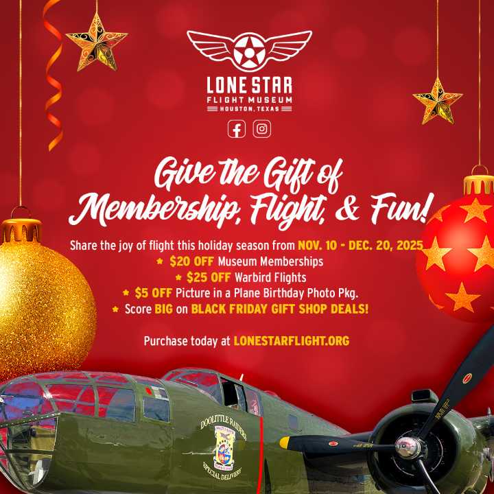 Give the Gift of Membership, Flight, and Fun!