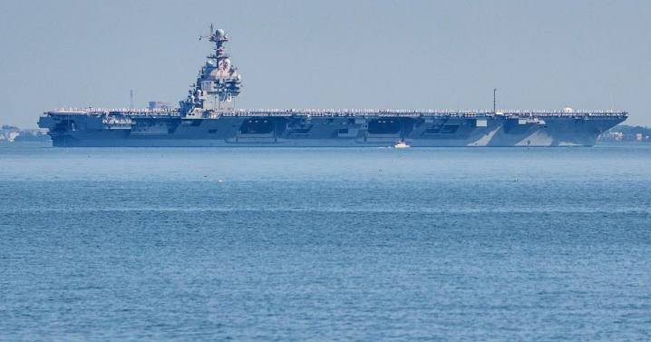 Admiral hands over leadership of command overseeing the Trump administration's boat strikes