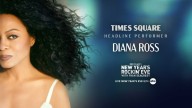 Diana Ross to headline this year’s ‘Dick Clark’s New Year’s Rockin’ Eve with Ryan Seacrest’ broadcast