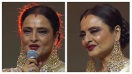 Rekha honoured at Red Sea film festival during international premiere of Umrao Jaan