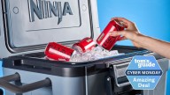 I'm obsessed with this Ninja cooler which kept my ice frozen for 5 days, and it's 25% off for Cyber Monday
