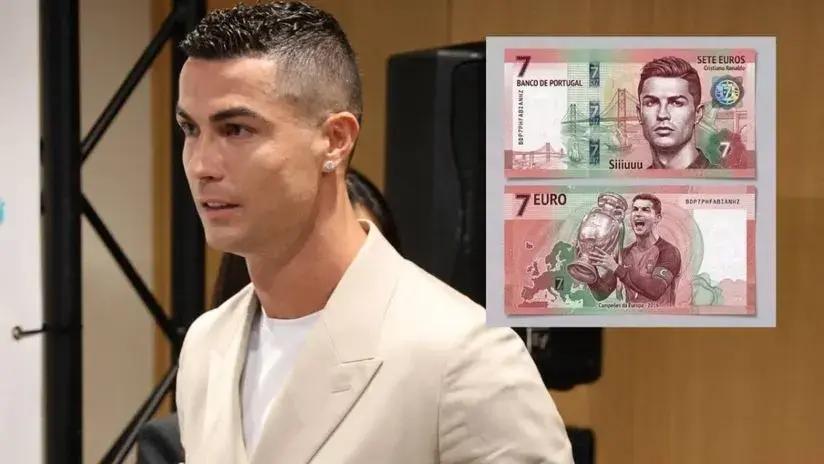 ¿Cristiano Ronaldo tendrá su propio billete de 7 euros? El Banco de Portugal se ha pronunciado al respecto