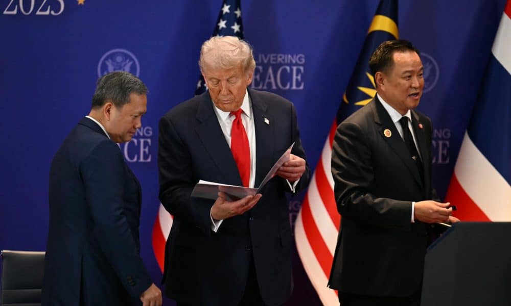 Trump dice que llamará a líderes de Tailandia y Camboya ante escalada militar en frontera