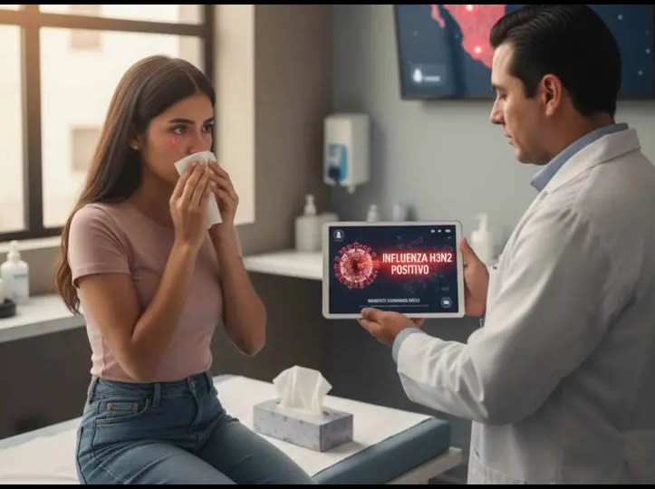 México registra el primer caso de influenza H3N2; esto sabemos de la ‘súper gripe’