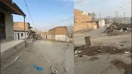 Villa María del Triunfo: vecinos exigen la culminación de pistas en la calle San Juan Bautista