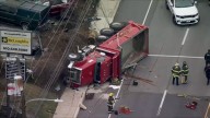 Truck overturns in multi-vehicle crash in Upper Darby Twp., Pa. – NBC10 Philadelphia