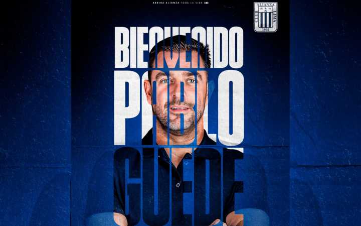 Oleado y sacramentado: Pablo Guede es el nuevo técnico de Alianza Lima