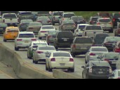 Traffic conditions across Charlotte