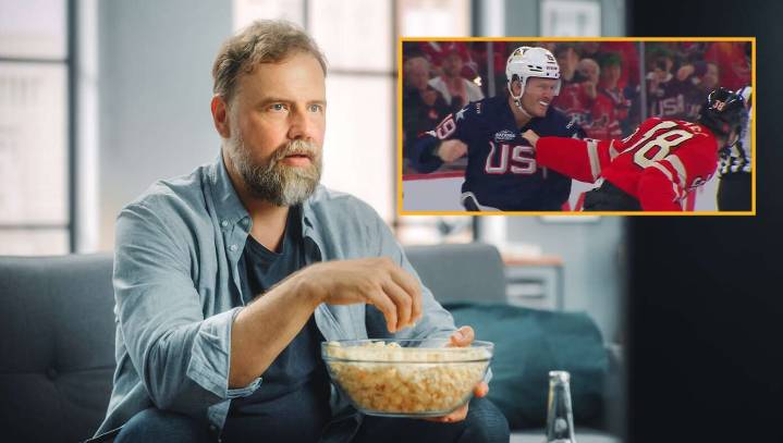Man Finally Realizes Reason People Play Hockey Is You Can Legally Punch A Canadian In The Face