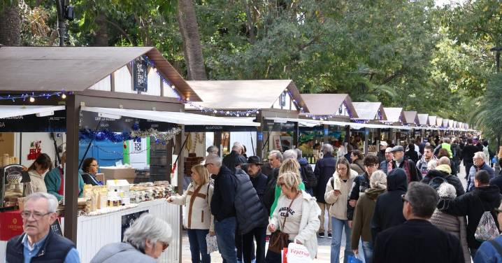 Vinos, embutidos, dulces y aceite: la Gran Feria Sabor a Málaga llega al Paseo del Parque