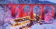 Europe's 'most beautiful' Christmas market hidden in snowy gorge with £8 tickets and £4 wine