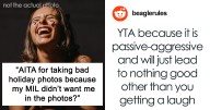 Woman Takes Horrible Family Pics After Homophobic MIL Excludes Her: “Didn’t Want Me In The Photos”