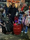 Santa, music and gifts - Knighton's wonderful Christmas light switch