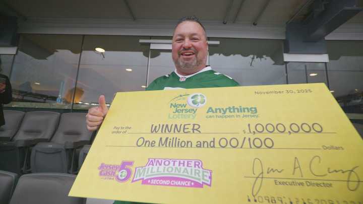 North Jersey lottery player wins $1 million at Jets game. Here's how