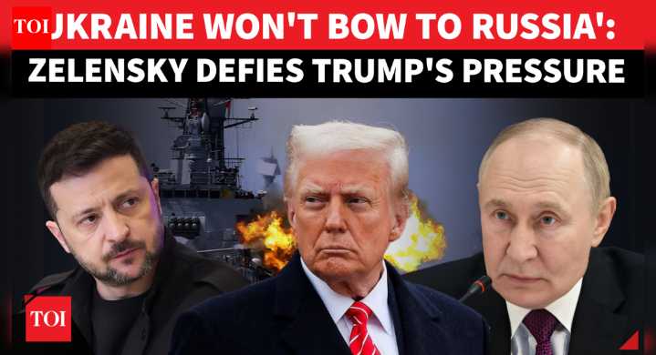 Zelensky Responds To Trump’s Ukraine Peace Push; ‘Won’t Surrender'