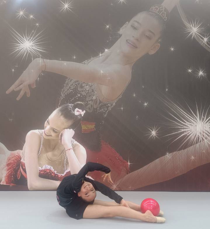 Beatrix Sánchez-Hanton, 9ª en la Copa de España Individual de Gimnasia Rítmica