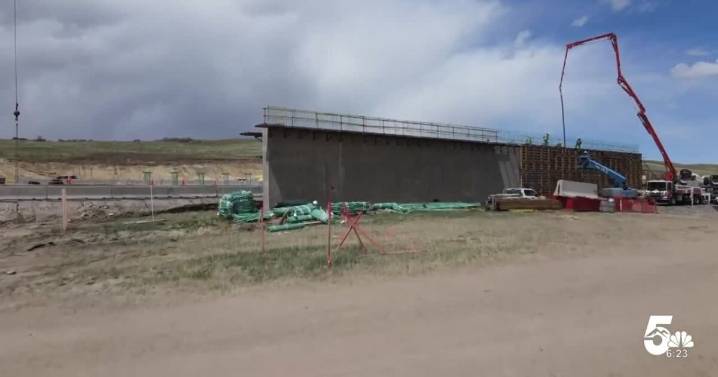 Construction complete for I-25 wildlife overpass in Douglas County