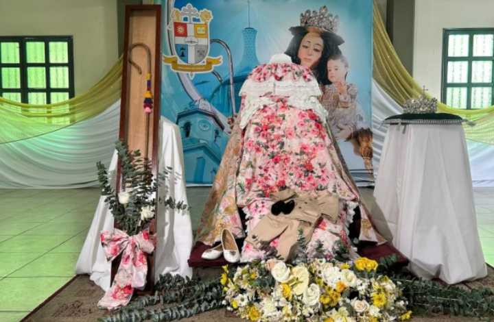 Este es el vestido que lucirá la Divina Pastora en su visita 168