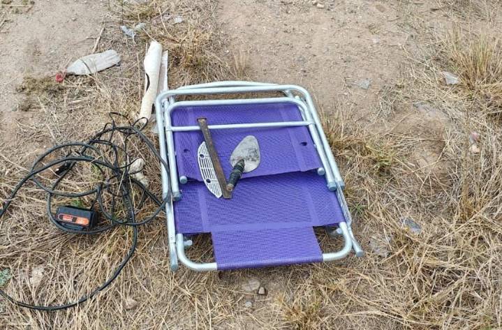 Recuperan varios elementos robados en el paraje La Cañada