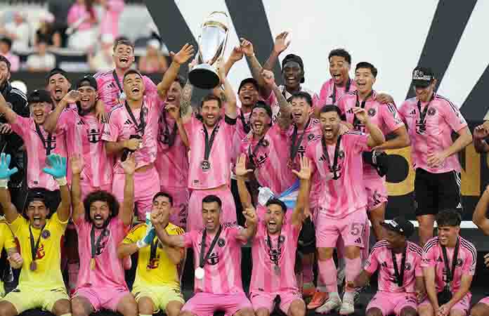 Messi e Inter Miamise coronan en MLS