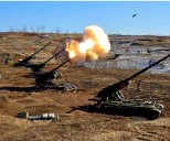 North Korea fires artillery salvo in military training, South says