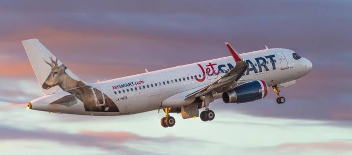 JetSMART anunció que acabó la actualización de sus aviones Airbus A320