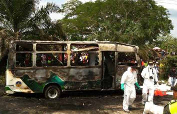Padres de los niños de la tragedia de Fundación bloquearán la Troncal del Oriente