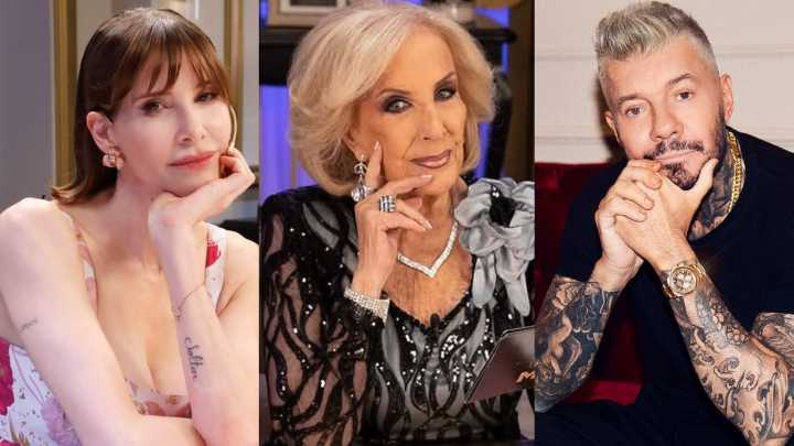 Mirtha Legrand descolocó a Guillermina Valdés con una pregunta sobre Marcelo Tinelli: "¡Que vida complicada!"