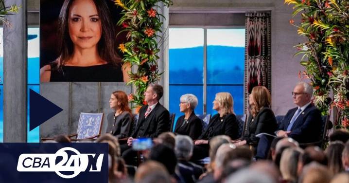 Con Javier Milei en la ceremonia y Corina Machado ausente, entregaron el Nobel de la Paz