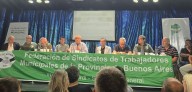 Municipales de Olavarría en el Congreso de la FSTM de la provincia