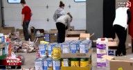 Shiloh High School students spread holiday cheer with food baskets for families in need