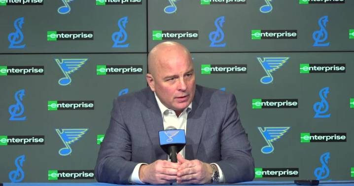 Here's what Jim Montgomery, players had to say after Blues lost to Ducks