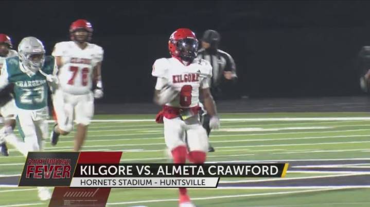 Kilgore cruises past Almeta Crawford, heads to semifinals