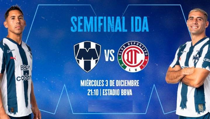 Rayados recibe al campeón Toluca