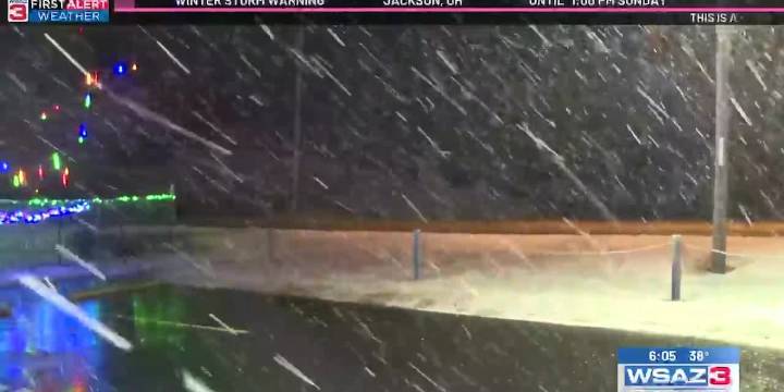 Southern Ohio prepares for snow storm