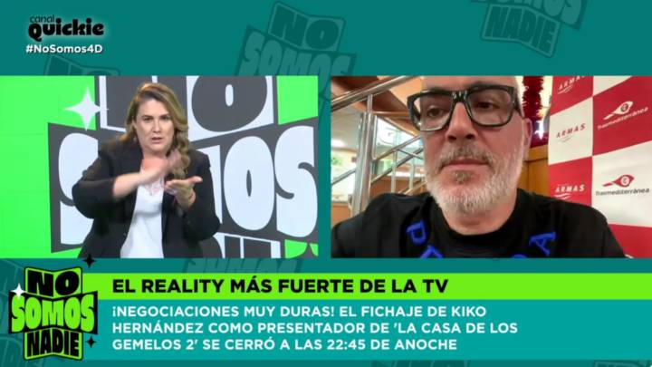 Kiko Hernández explica su papel en 'La casa de los gemelos 2': "Ahí mando yo"