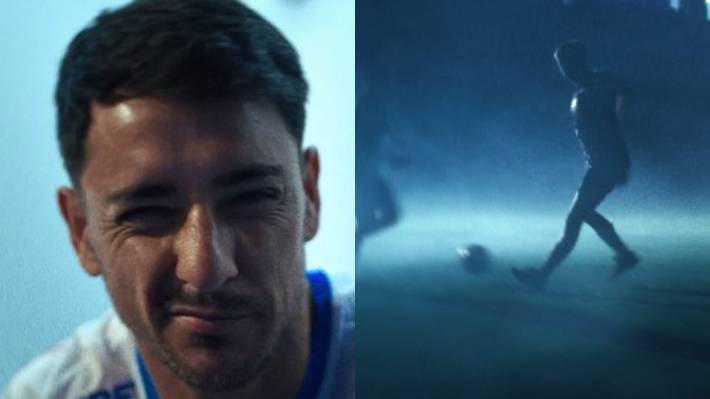 Novedades con la franja... Mira imágenes de cómo es la nueva camiseta de Católica para 2026 "Es bastante más ligera", dijo el histórico Milovan Mirosevic.