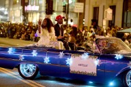 Hollywood’s parade rolls out the holidays anew for Angelenos