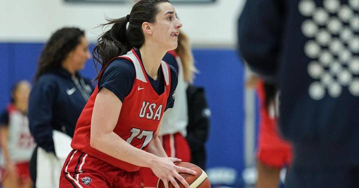 Caitlin Clark makes USA Basketball senior team debut after injury